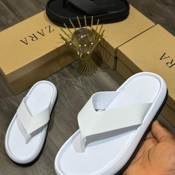 ZARA Flip-Flops - White
