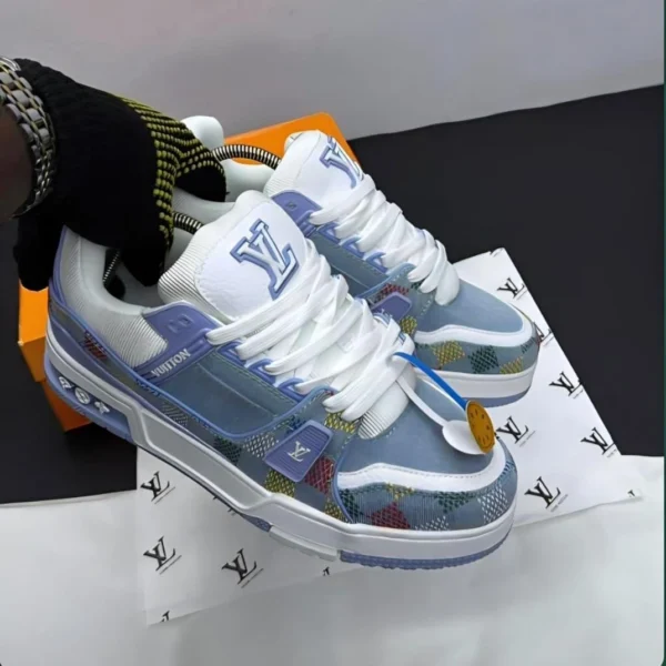 Luxury LV Style Trainer Sneakers